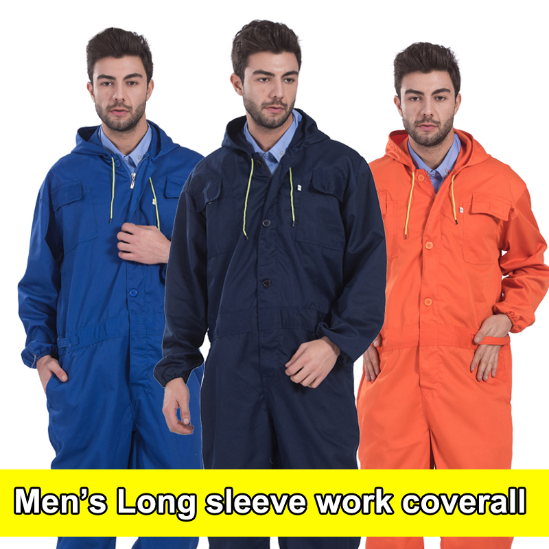 ǰ  &  Retail     ư Ŀ   ۾ ۾/High quality men&s long sleeve Zip-Front poly cotton coverall blue work uniforms working cove